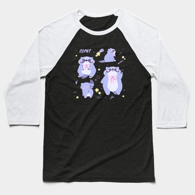 Comet Baseball T-Shirt by The Moonborn